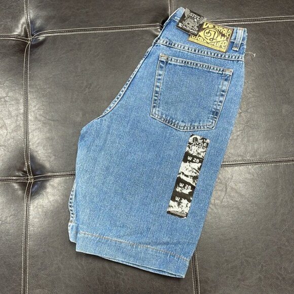 (26) 5ive Jungle & Co Women's Jean Shorts - Picture 7 of 8